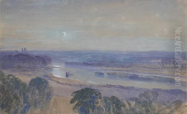 The Thames From Richmond - view 1
