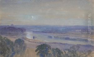 The Thames From Richmond by Arthur Severn