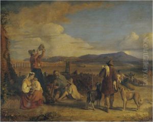 Italian Peasants On The Campagna