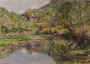 Paesaggio Lacustre by Pompilio Seveso