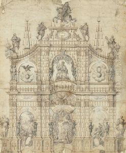 Etude Pour Un Monument A La Gloire D'un Roi