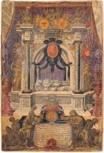 Le Tombeau De Gaston De Foix by Pierre Paul Sevin
