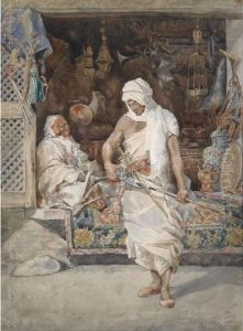 The Market, Tunis by Robert Sewell Van Vorst