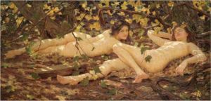 Exhausted Bacchantes by Robert Sewell Van Vorst