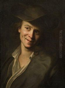 Portrait De Jeune Homme by Christian Seybold