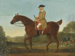 Portait Of A Gentleman, Traditionally Identified As Fulwar, 4th Earl Of Craven, On His Hunter Portait Of A Gentleman, Traditionally Identified As Fulwar, 4th Earl Of Craven, On His Hunter