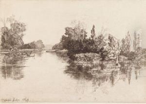 - Wareham Bridge by Sir Francis Seymour Haden