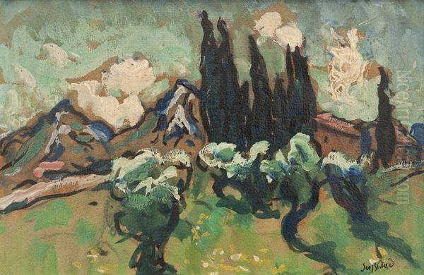 Les Alpilles - view 1