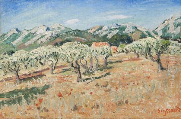 Les Alpilles - view 1