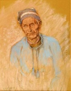 Fisherman, Half Portrait by William Shackleton