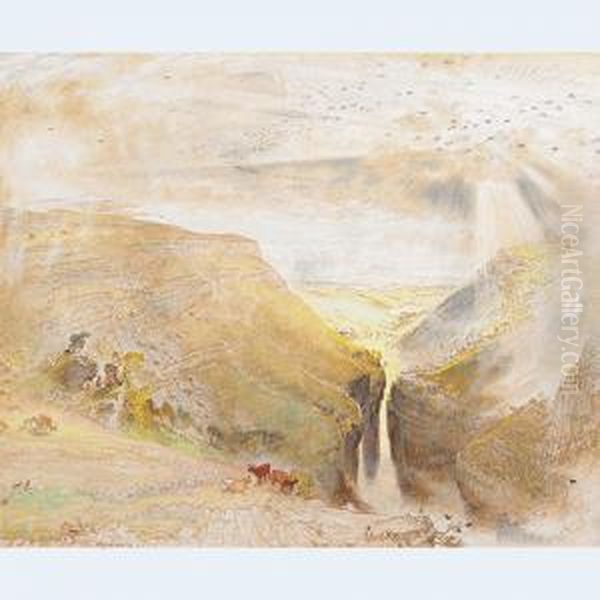 Gordale Scar, Yorkshire - view 1