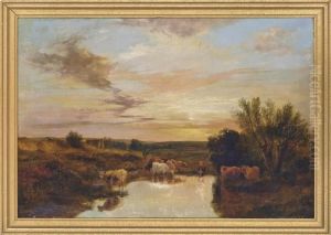 Near Esher, Surrey by George Shalders