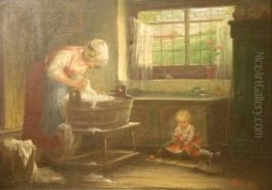 Morning Laundry by V. Shamberk