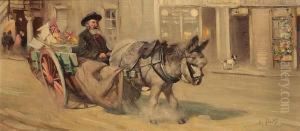 The Donkey Cart by William Somerville Shanks