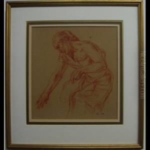 Figure Study by Charles Haslewood Shannon