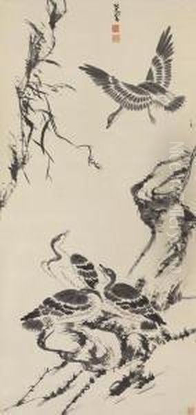 Geese Returning Home - view 1