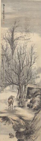 Tree In Winter Scenic - view 1