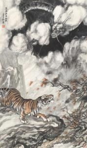 Tiger by Zhang Shanzi