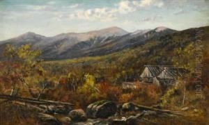 The Presidential Range From Old Logging Camp, Near Crawford House by Frank Henry Shapleigh