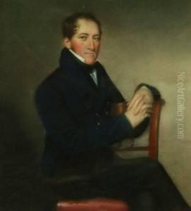 Portrait Of A Seated Gentleman by Ellen Wallace Sharples