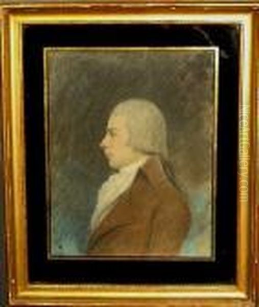 Pastel Portrait Of A Seated Gentleman - view 1