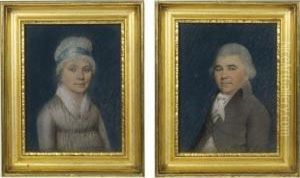 Portrait Of Mr. And Mrs. Joseph Corre by James I Sharples