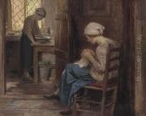 Domestic Chores by Arthur Winter Shaw