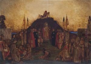Homage To The Red Cross: Inter Arma Caritas by John Byam Liston Shaw