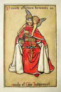 Private Affection Bereaves Us Easily Of True Judgement by John Byam Liston Shaw