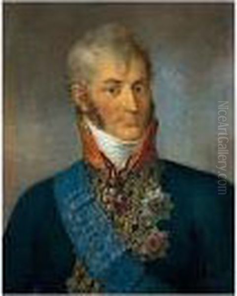 Portrait Of Count Nikolai Alexandrovich Zubov - view 1