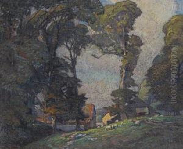Landscape With Sheep - view 1