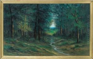 Wooded Landscape by Victor Shearer