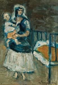 Women With Child by Menachem Schmidt Shemi