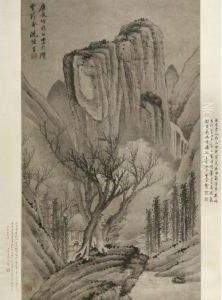 Cottage In The Winter Mountains by Shen Hengji