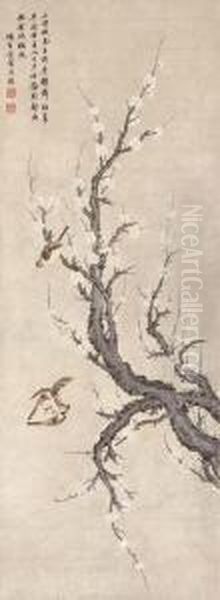 Swallows And Plum Blossoms - view 1