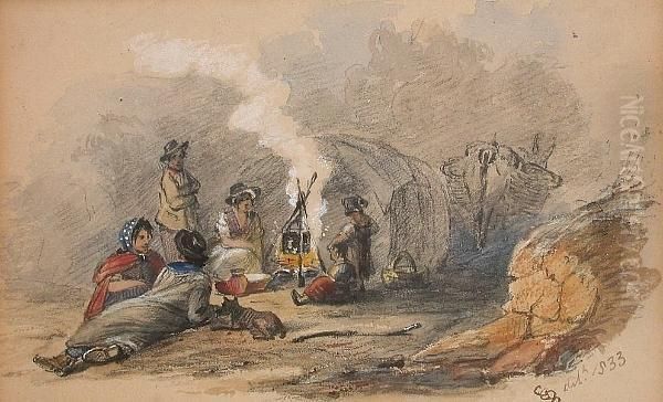 Gypsy Encampments - view 1