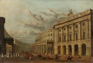 Regent's Street And Quadrant by Thomas Hosmer Shepherd