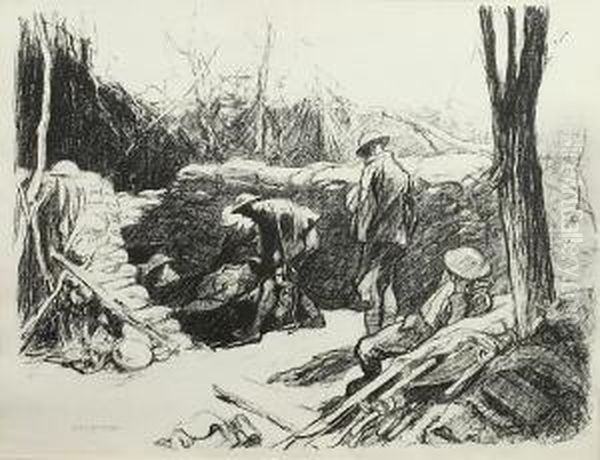 Tending The Wounded - view 1