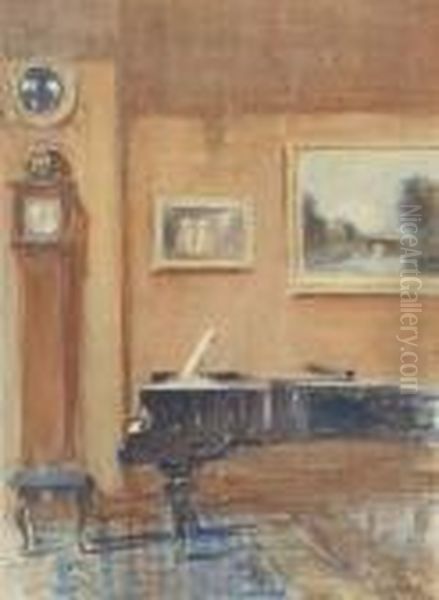 Interior With Piano. - view 1