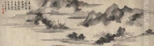 Landscape After Gao Kegong by Zha Shibiao