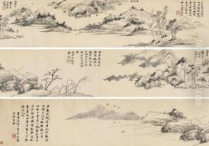 Scenery Of West Lake by Jiang Shijie