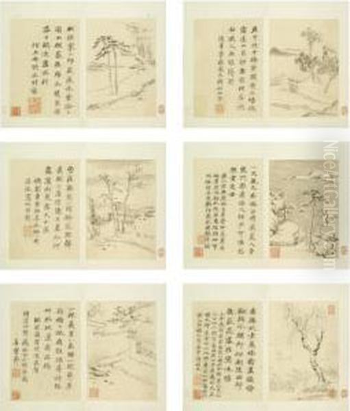 Landscapes And Calligraphy - view 1