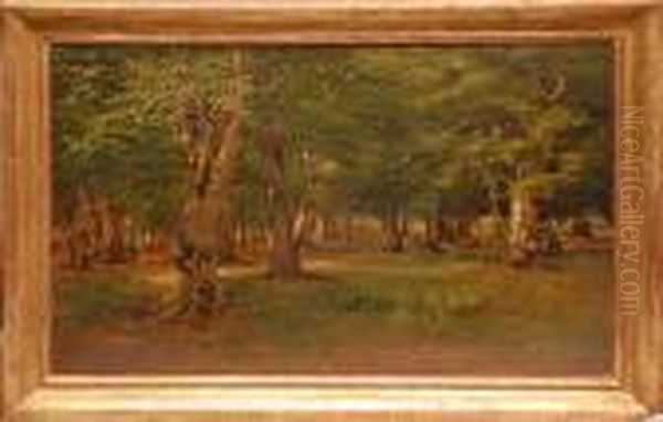 Trees In A Landscape - view 1