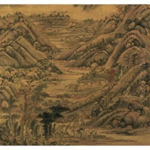 Autumn Mountain by Wang Shimin