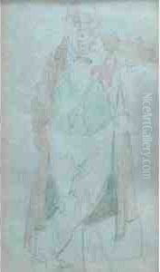 Sketch Of A Standing Man