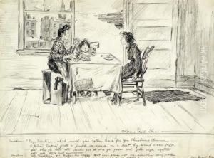Christmas Dinner by Florence Scovell Shinn