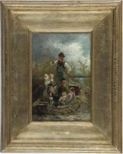 In The Rushes by Walter Shirlaw