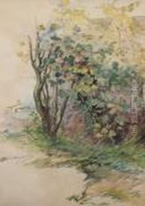 Tree In Spring by Walter Shirlaw