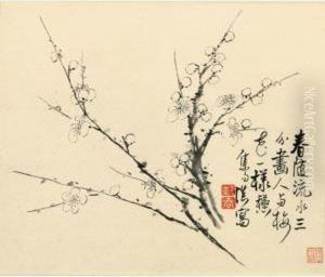 Plum Blossom by Wang Shishen