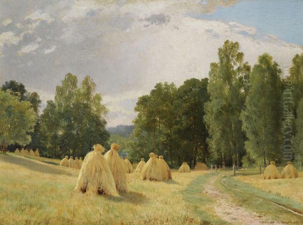 Haystacks, Preobrazhenskoe - view 1